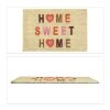 Relaxdays Kokosfußmatte "Home Sweet Home" In Bunt - 40 X 60 Cm -Schiesser Shop relaxdays kokosfussmatte home sweet home in bunt 40 x 60 cm