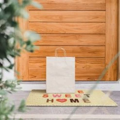 Relaxdays Kokosfußmatte "Home Sweet Home" In Bunt - 40 X 60 Cm -Schiesser Shop relaxdays kokosfussmatte home sweet home in bunt 40 x 60 cm 4