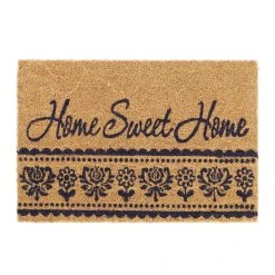 Relaxdays Kokosfußmatte "Home Sweet Home" In Natur/ Schwarz - 40 X 60 Cm -Schiesser Shop relaxdays kokosfussmatte home sweet home in natur schwarz 40 x 60 cm 7