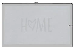 Riess-ambiente.de Fußmatte HOME In Grau / Anthrazit - 75 X 0,5 X 45cm 9 Riess-ambiente.de Fußmatte HOME In Grau / Anthrazit - 75 X 0,5 X 45cm -Schiesser Shop riess ambiente de fussmatte home in grau anthrazit 75 x 0 5 x 45cm 3