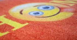 Rockbites Türmatte Emoji @Home In Rot -Schiesser Shop rockbites turmatte emoji athome in rot 5