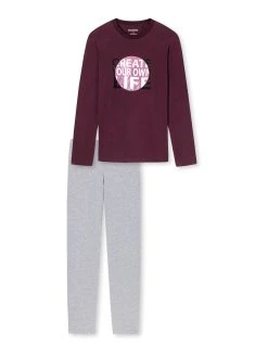 Schiesser Pyjama Feeling @ Home In Burgund