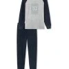 Schiesser Pyjama Feeling @ Home In Grau -Schiesser Shop schiesser pyjama feeling at home in grau 3