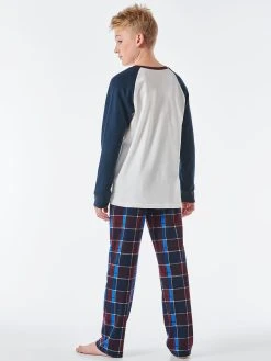 Schiesser Pyjama Feeling @ Home In Weiß -Schiesser Shop schiesser pyjama feeling at home in weiss 2