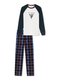 Schiesser Pyjama Feeling @ Home In Weiß