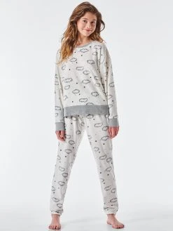 Schiesser Shop -Schiesser Shop schiesser pyjama growth feeling at home in weiss 1