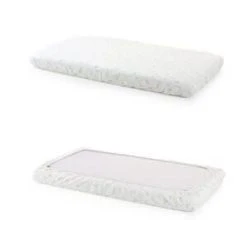 Stokke Spannbetttuch Home, 2 Stück Rabbit In Weiß