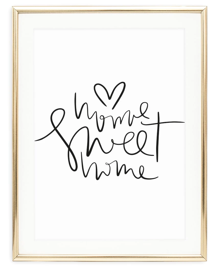 Tales By Jen Poster / Kunstdruck "Home Sweet Home" I Ohne Rahmen 5 Tales By Jen Poster / Kunstdruck "Home Sweet Home" I Ohne Rahmen – Bild 3