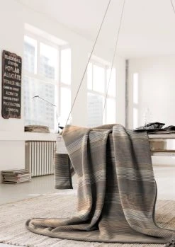 Traumschloss Cotton Home Wohndecke Lines In Beige