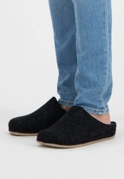 Travelin Filzpantoffeln At-Home In Dunkelgrau -Schiesser Shop travelin filzpantoffeln at home in dunkelgrau 6