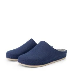 Travelin Filzpantoffeln At-Home In Marine -Schiesser Shop travelin filzpantoffeln at home in marine 6