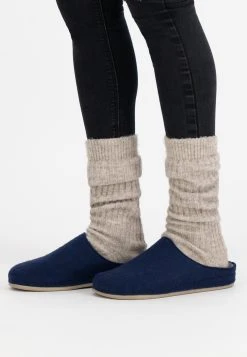 Travelin Filzpantoffeln At-Home In Marine -Schiesser Shop travelin filzpantoffeln at home in marine 7