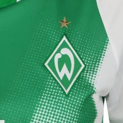 UMBRO Fußballtrikot SV Werder Bremen Trikot Home 2022/2023 In Grün / Weiß -Schiesser Shop umbro fussballtrikot sv werder bremen trikot home 2022 2023 in grun weiss 2