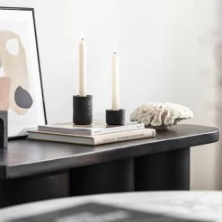 Villeroy & Boch Kerzenhalter Manufacture Rock Home In Schwarz -Schiesser Shop villeroy and boch kerzenhalter manufacture rock home in schwarz 1