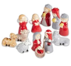 Wenko Krippenfiguren Home Seasons 12 Teiliges Figurenset