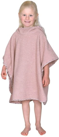 Wörner Bade-Poncho, At Home Altrosa, 60 X 75 Cm -Schiesser Shop worner bade poncho at home altrosa 60 x 75 cm 2