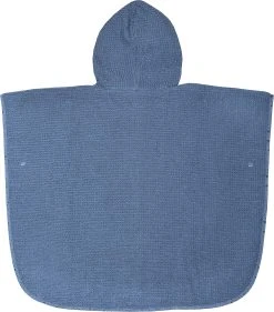 Schiesser Shop -Schiesser Shop worner bade poncho at home blau 60 x 75 cm 1