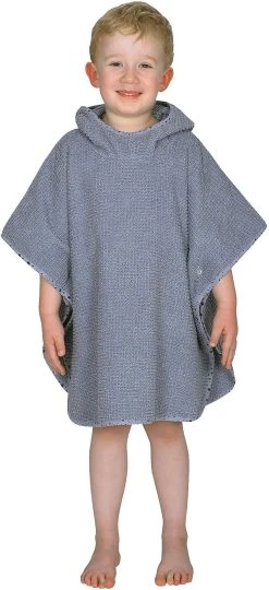 Wörner Bade-Poncho, At Home Dunkelgrau, 60 X 75 Cm -Schiesser Shop worner bade poncho at home dunkelgrau 60 x 75 cm 2
